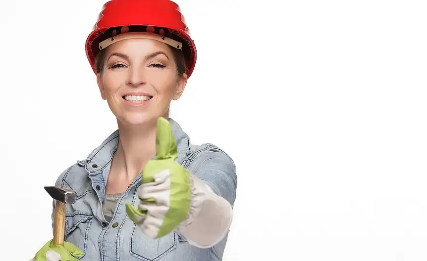 Pracownicy w budownictwie i hotelarstwie